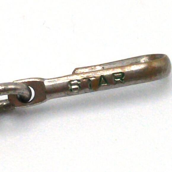 Vintage Star Company Blue Aurora Borealis Choker Necklace, Silver Tone, 17 Inch - Picture 5 of 11